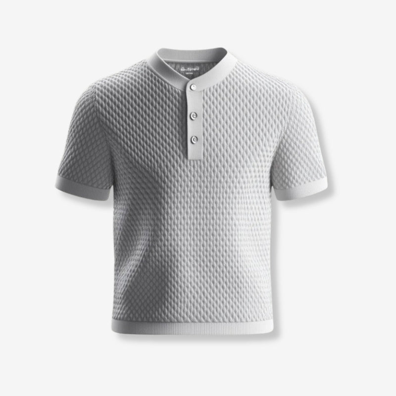 Chemise Homme Slim Fit Manches Courtes à Boutons