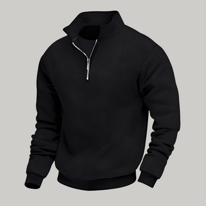 Pull Homme Zip Classique et Confortable