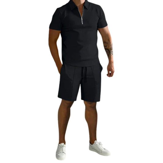 Ensemble décontracté Homme Chemise Légère et Short Sport - PanierRoyale
