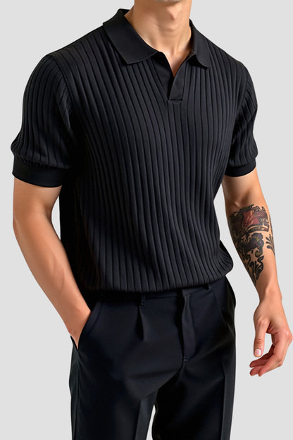 Chemise Polo Homme Manches Courtes Élégante et Classique