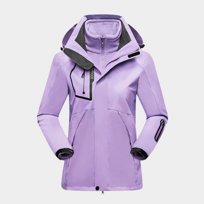 Manteau Femme Imperméable Long et Chauffant