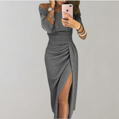 Robe Soirée Femme Longue Dos Nu Élégante