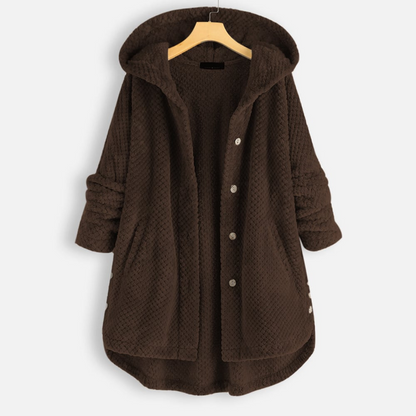 Gilet Femme Capuche Doux et Raffiné