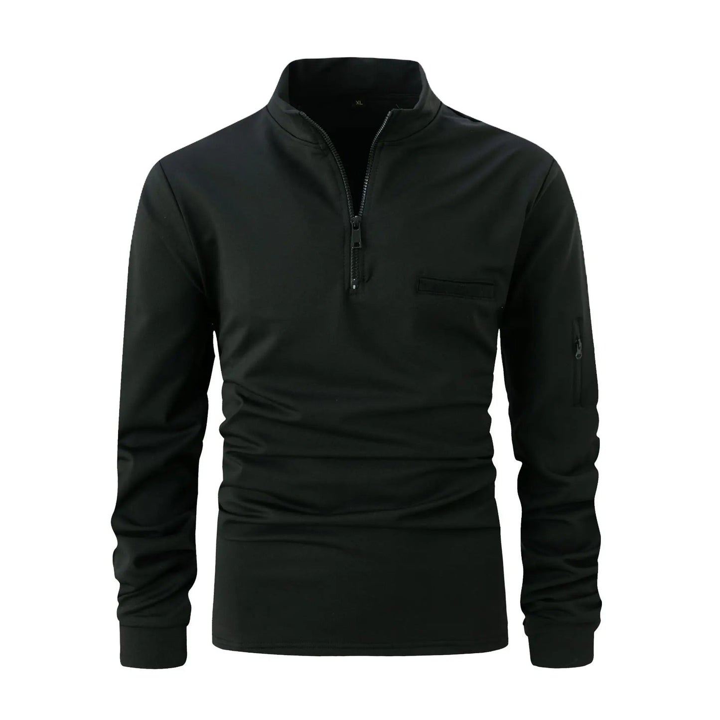 Pull Zippé Oversize avec Poches pour Femme