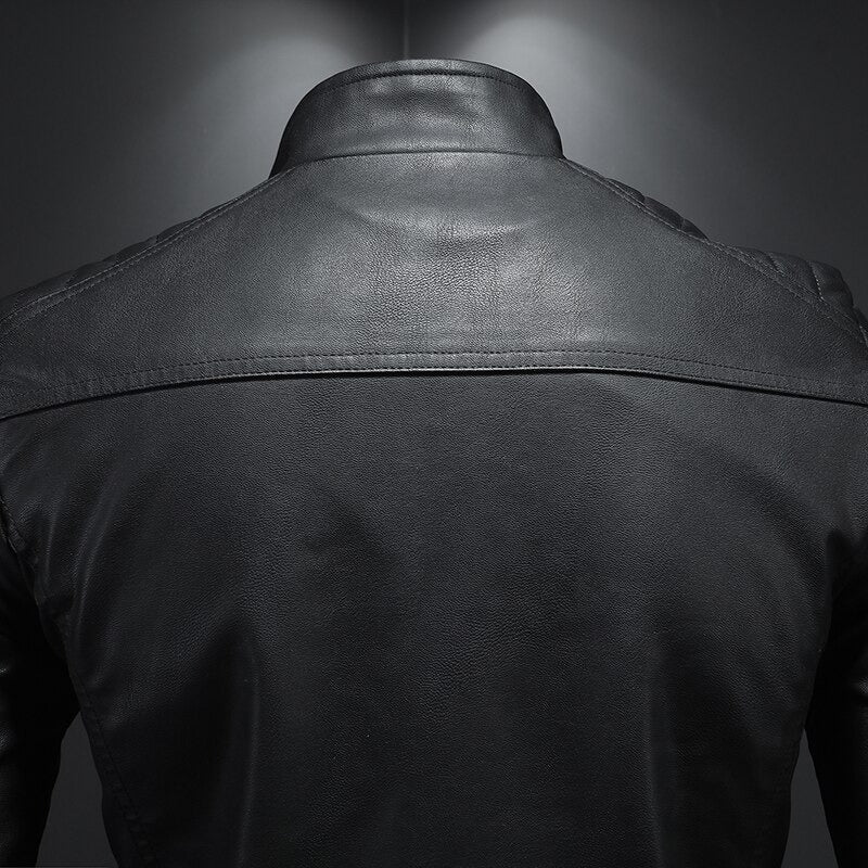 Blouson Cuir Homme de Luxe Élégant