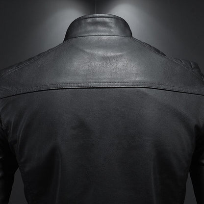 Blouson Cuir Homme de Luxe Élégant