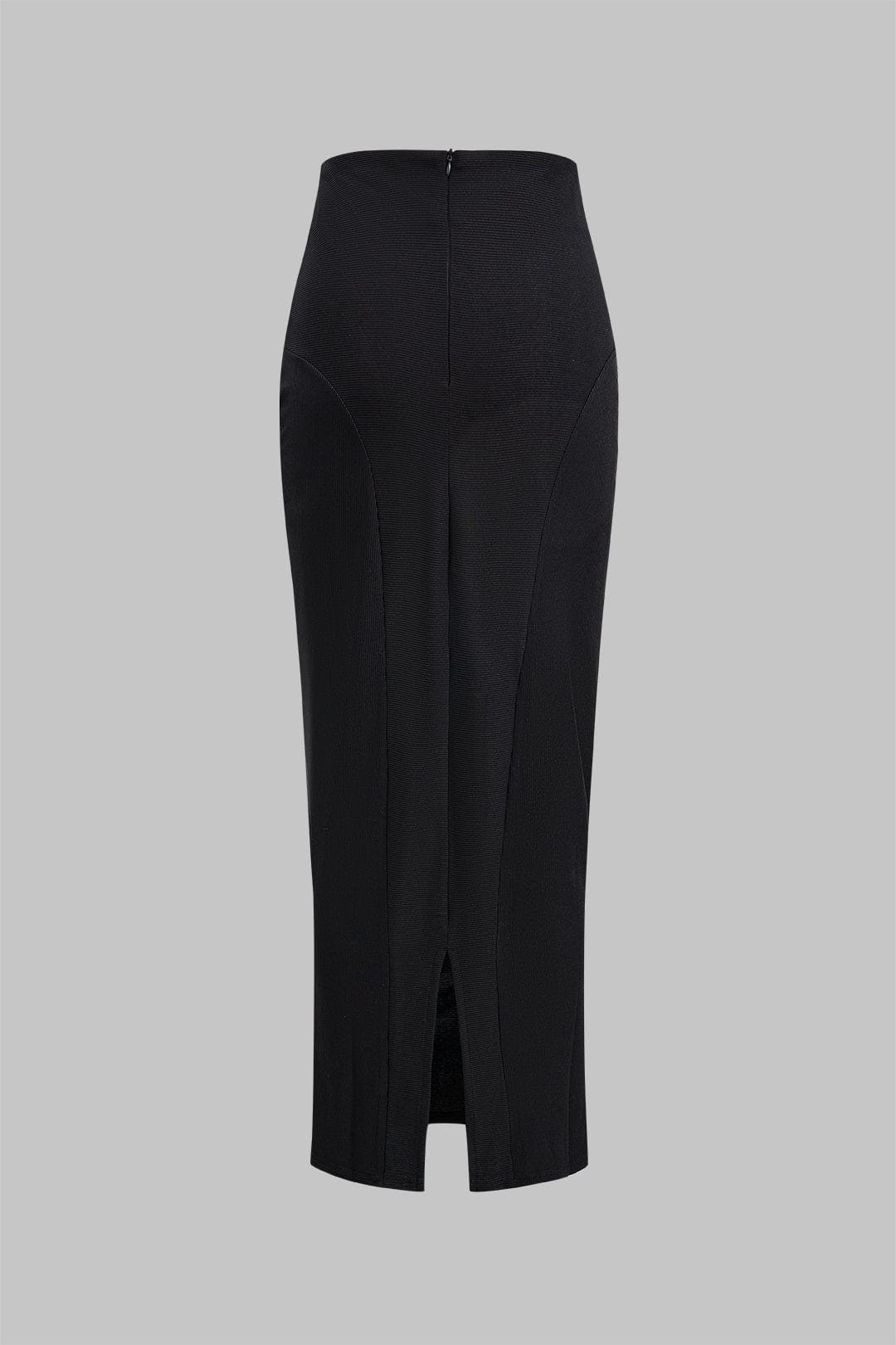 Robe Deux Pièces Élégante Corsage et Jupe Pencil