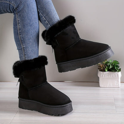 Bottes Hiver Femme Fourrées et Douces