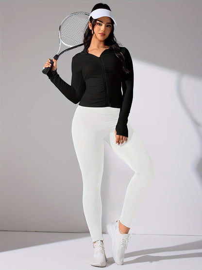 Blouson Femme Sport Chic Long Manche