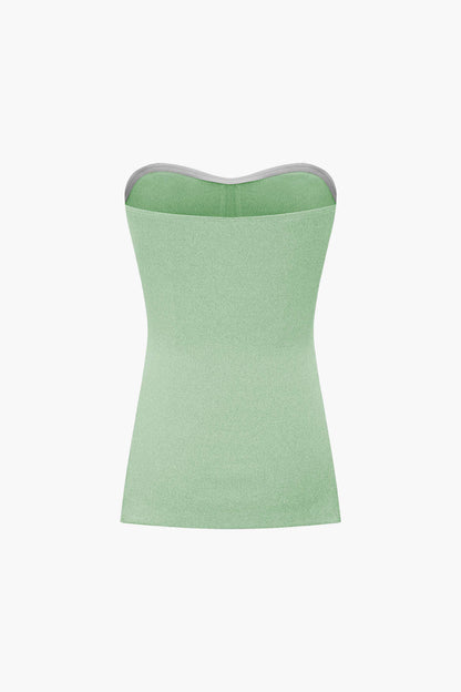 Ensemble Bustier et Shorts Élégant Féminin