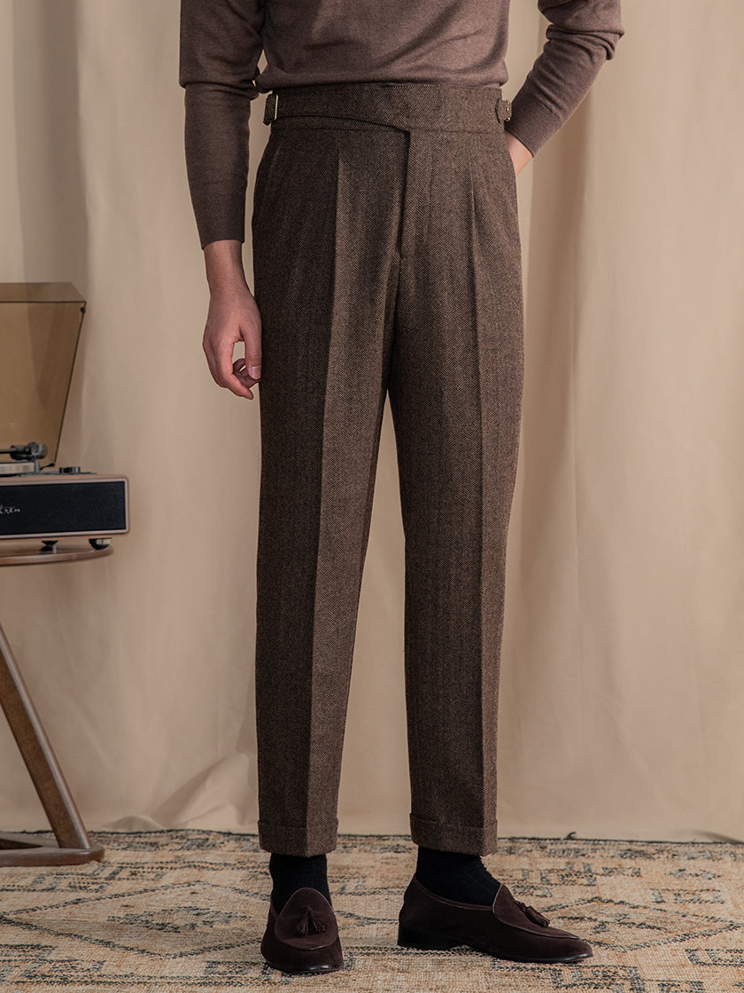 Pantalon Homme Slim Fit Élégant pour Ville - PanierRoyale