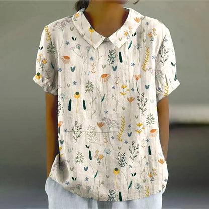Chemisier Femme Floral Relaxed Chic