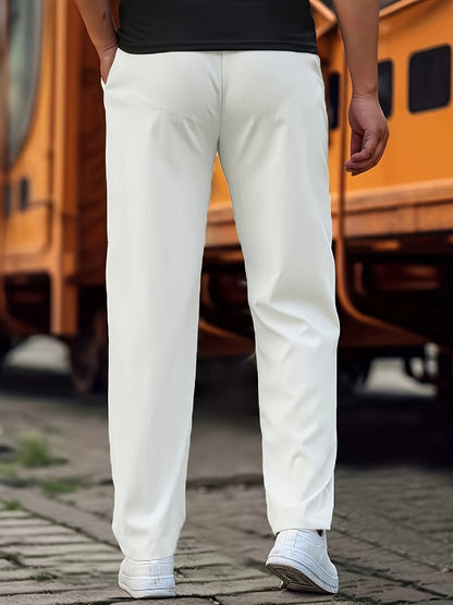 Pantalon Homme Élégant et Confortable pour la Vie Quotidienne