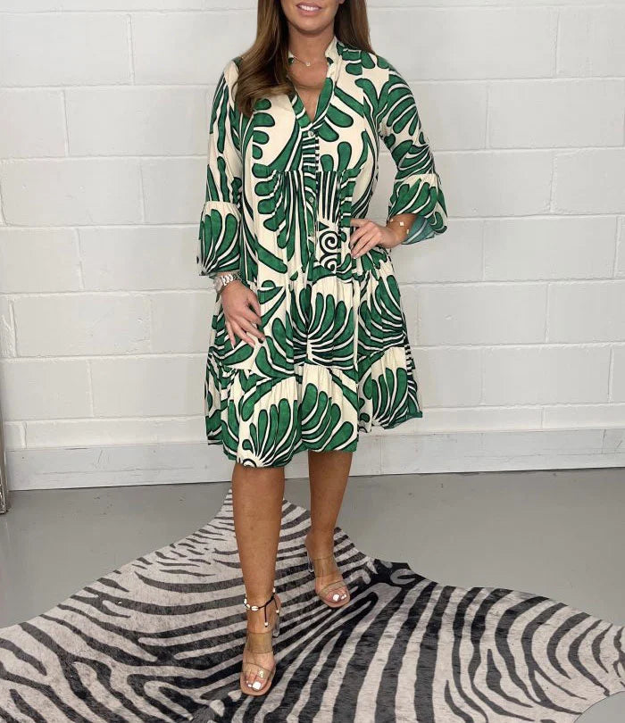 Variant image for Valerie™ – Robe d'Été Femme Élégante avec Motif Floral Confort Optimal-17