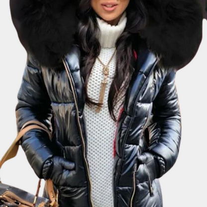ISANA - Manteau Rembourré à Capuche pour Femmes