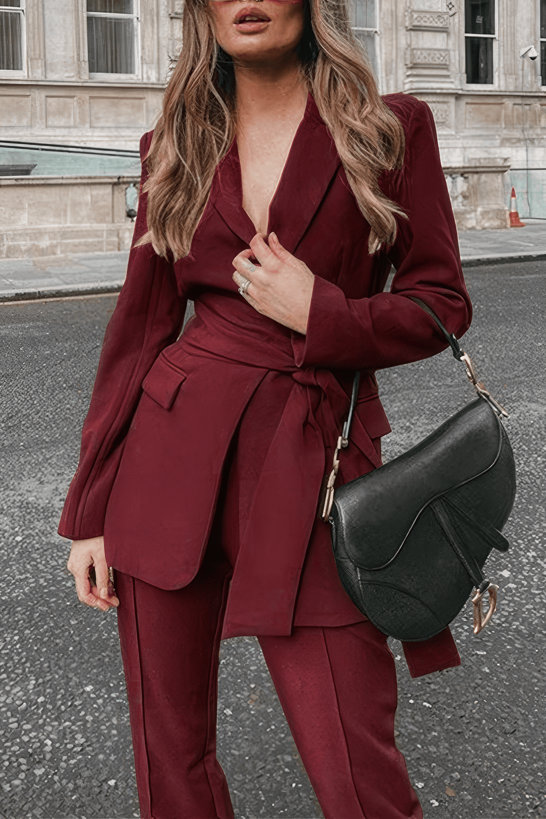 Costume Femme Élégant 2 Pièces Blazer et Pantalon - BerlinGlamour