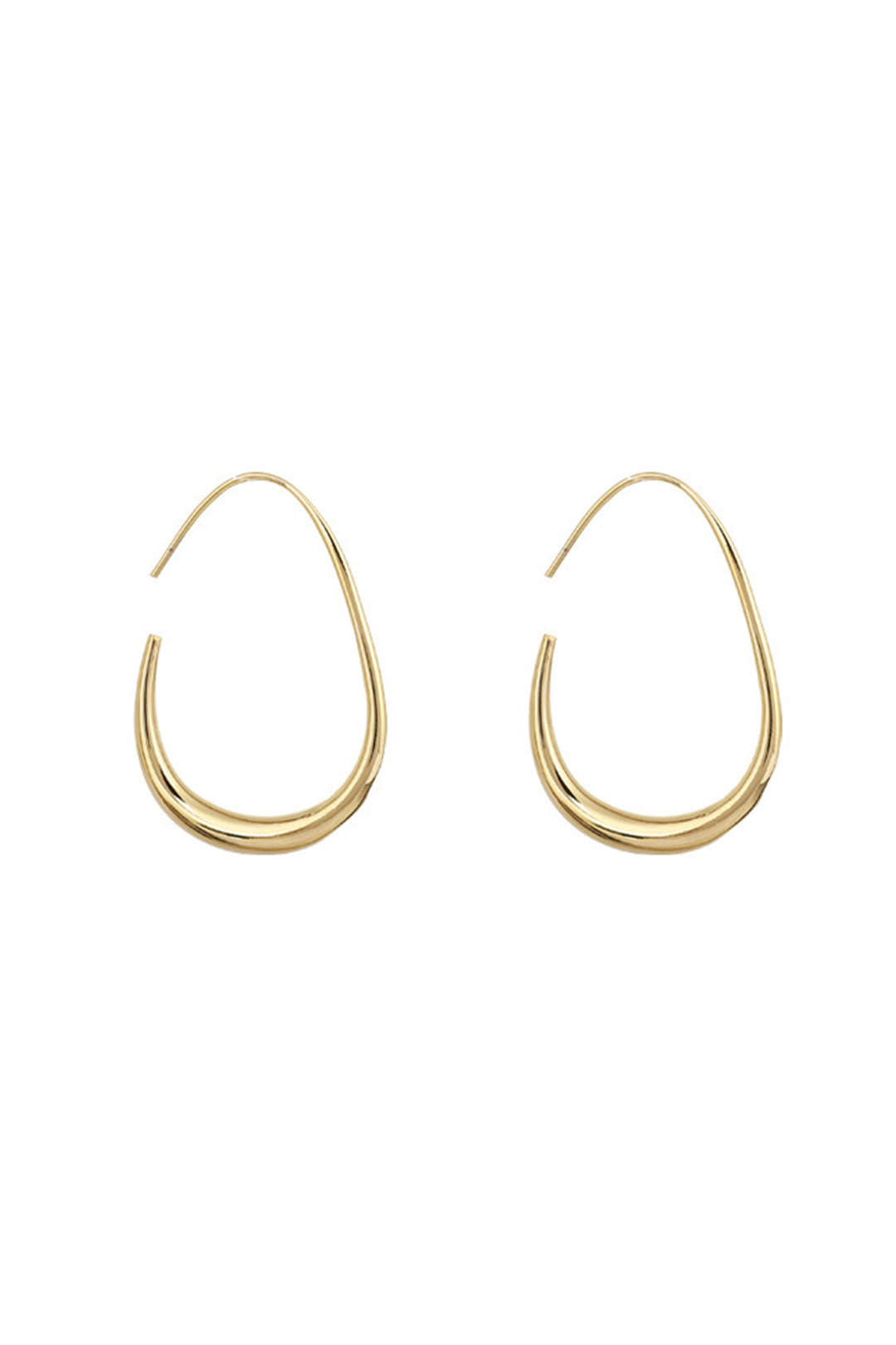 Boucles d’oreilles Femme Ovales Design Élégant Intemporel