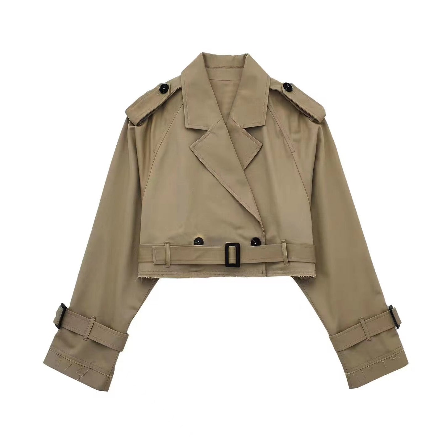 Manteau Femme Long et Élégant avec Ceinture Tailleur