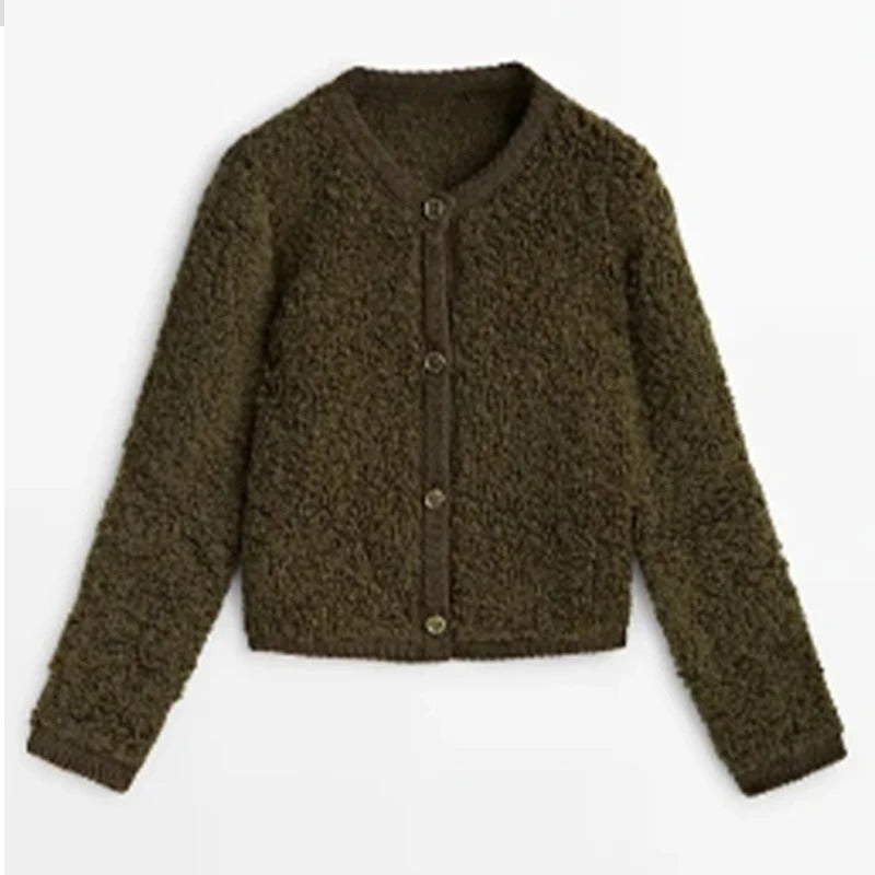 Cardigan Femme Élégant à Boutons