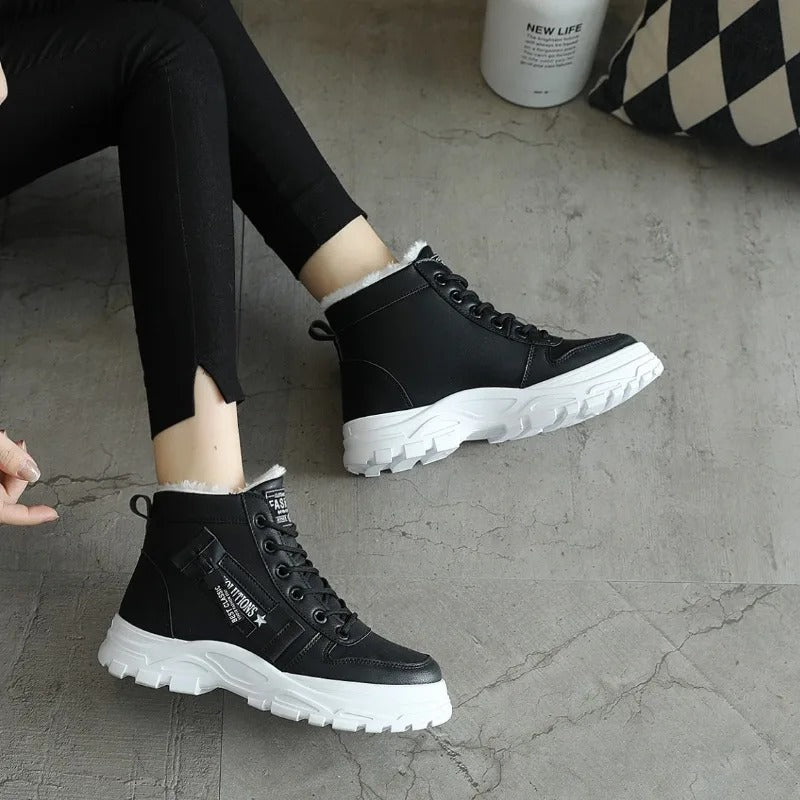 Bottes Hiver Imperméables et Chauffantes pour Femme - PanierRoyale
