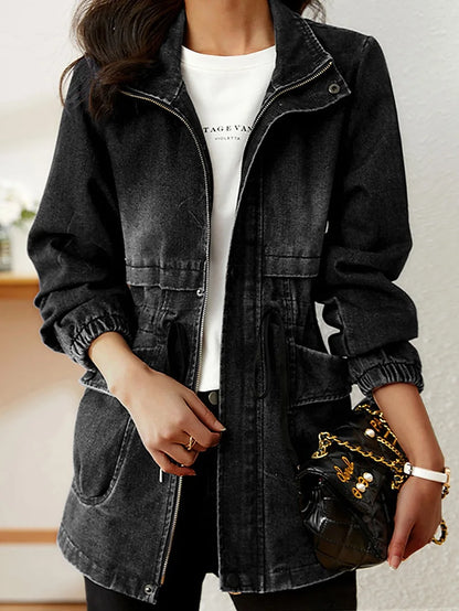 Veste Femme Chic pour Printemps et Automne - PanierRoyale