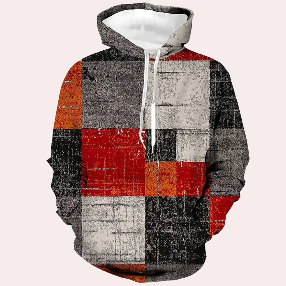 BRUCE - Sweat à Capuche Moderne pour Hommes