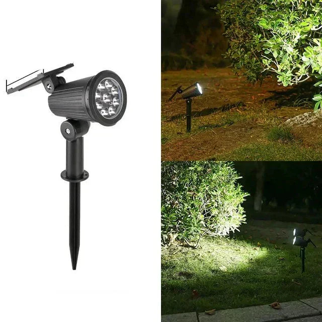 Projecteurs LED Solaire Énergétique pour Jardin - PanierRoyale