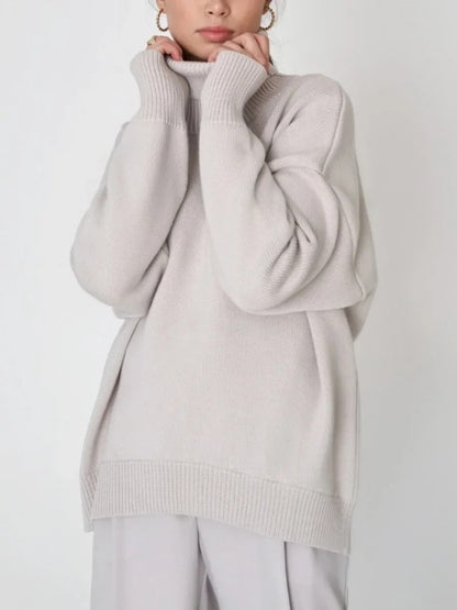 Pull Col Roulé Féminin