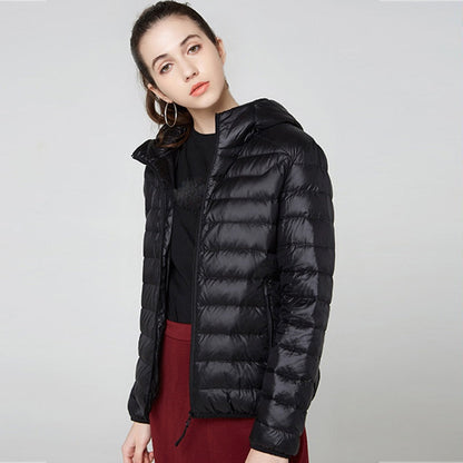 Veste Hiver Femme Courte Élégante Brillante - BerlinGlamour