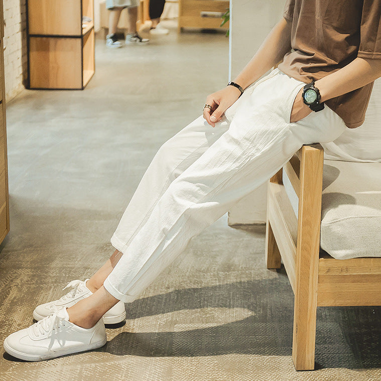 Pantalon Coton Homme Confortable et Élégant