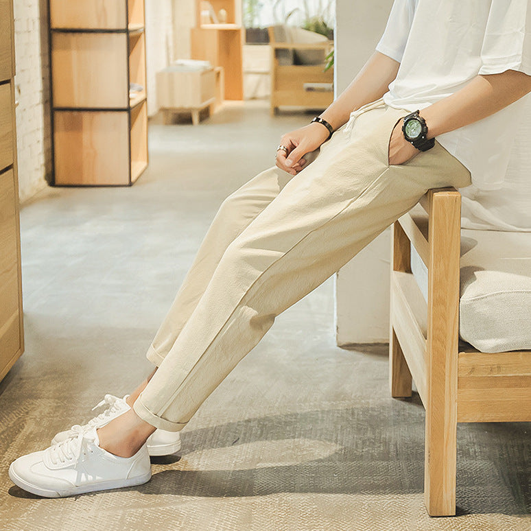 Pantalon Coton Homme Confortable et Élégant