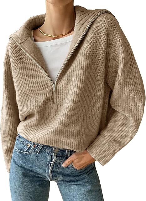Pull Femme en Laine Mérinos Doux et Chaud - PanierRoyale