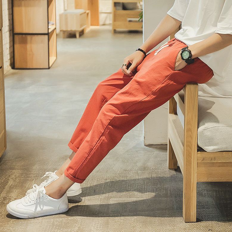 Pantalon Coton Homme Confortable et Élégant