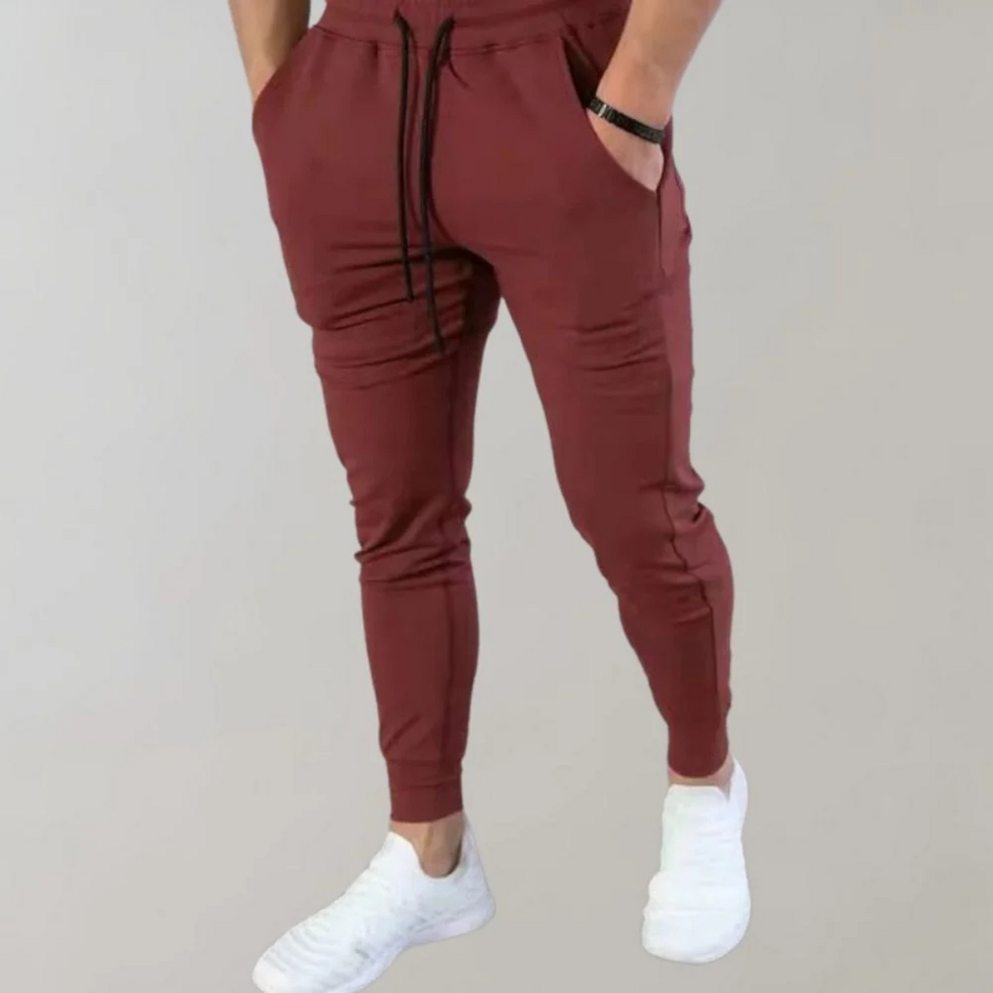Pantalon Homme Slim Décontracté