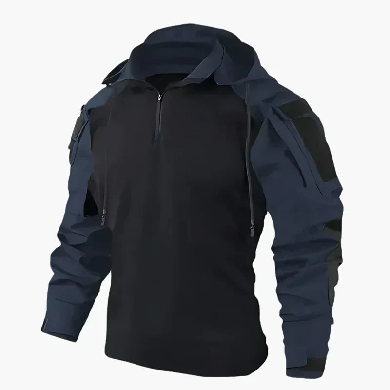 Veste de chasse pour homme avec poches multiples et capuche