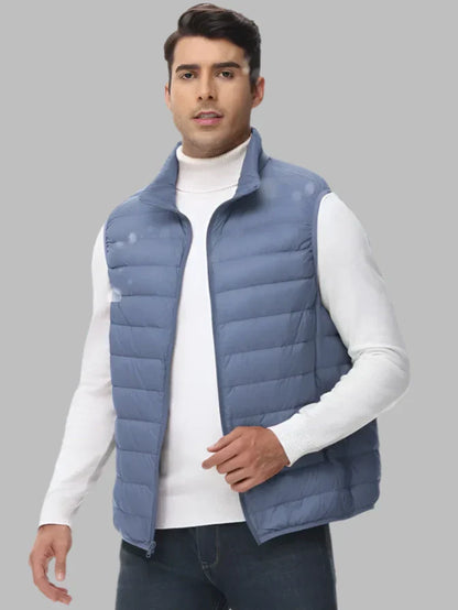 Veste en duvet léger pour homme