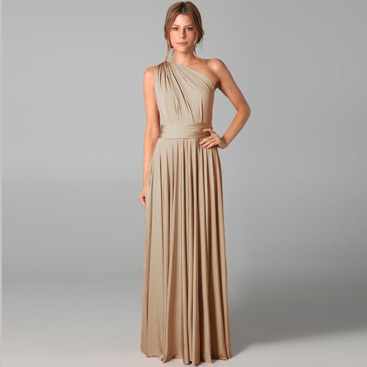 Robe Été en Dentelle Élastique pour Femme