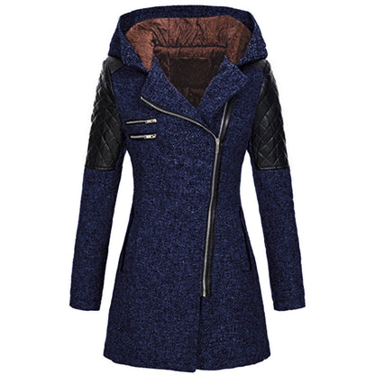 Manteau Été ? Non, c'est un manteau hiver, on garde hiver : Manteau Hiver Élégant avec Capuchon