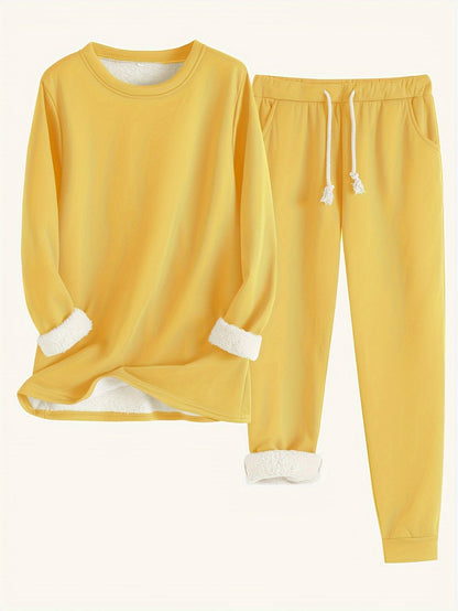 Ensemble Hiver Femme Décontracté Doux