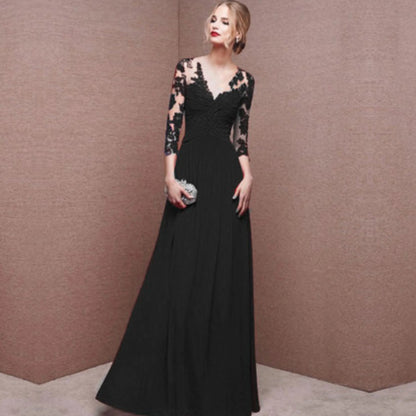 Robe de Soirée Élégante Longue pour Mariage