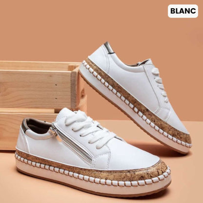 Chaussures Grande Taille Confort avec Semelle Souple et Amortie