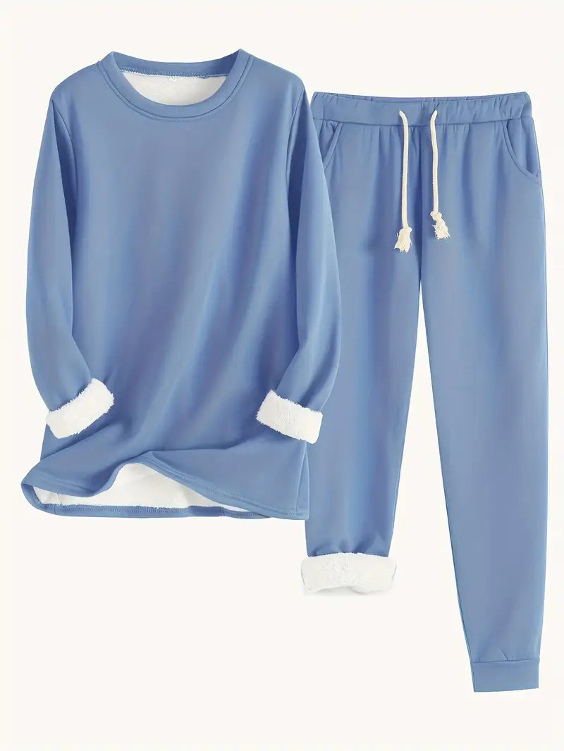 Ensemble Hiver Femme Décontracté Doux - BerlinGlamour