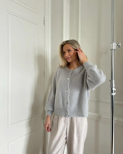 Gilet Femme Hivernal en Laine Douce et Chaud