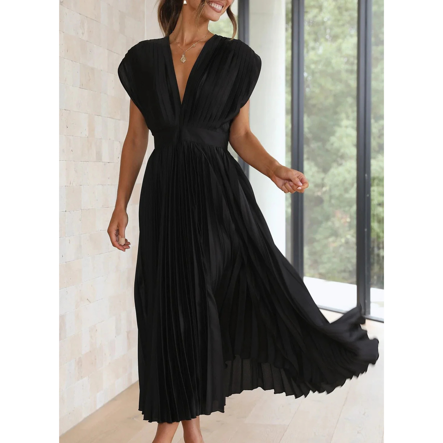 Robe Longue Féminine Élégante et Douce - luxestyle