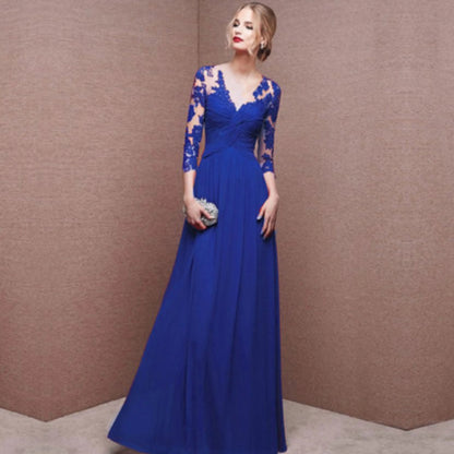 Robe de Soirée Élégante Longue pour Mariage