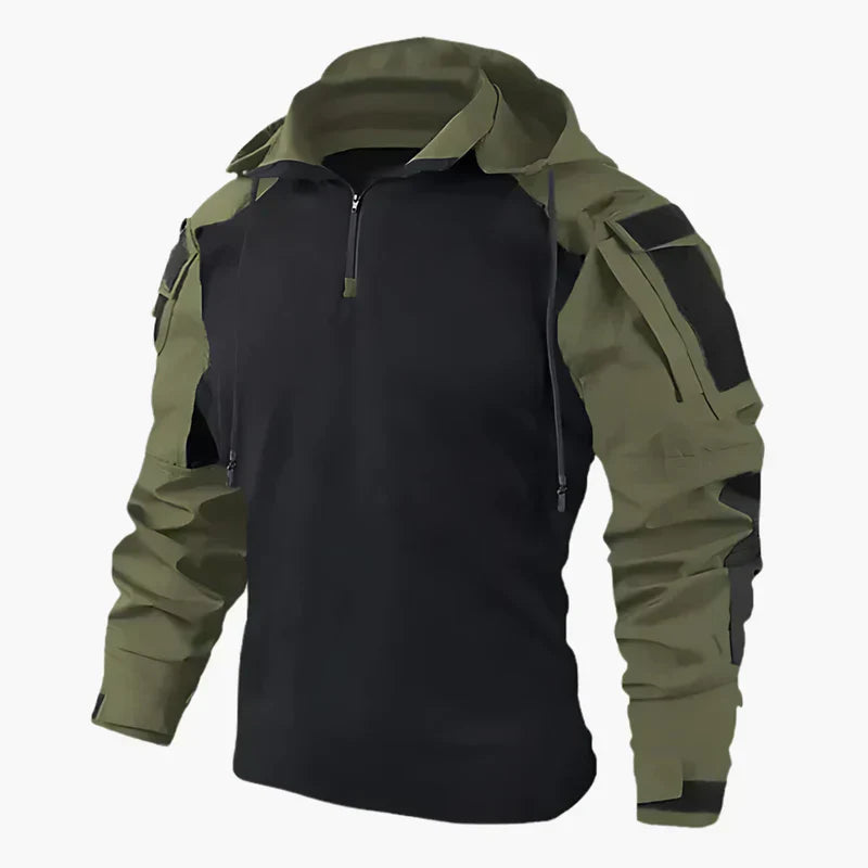 Veste de chasse pour homme avec poches multiples et capuche - PanierRoyale
