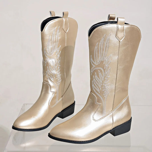 Bottes Cowboy Femmes Chic et Confortables - PanierRoyale