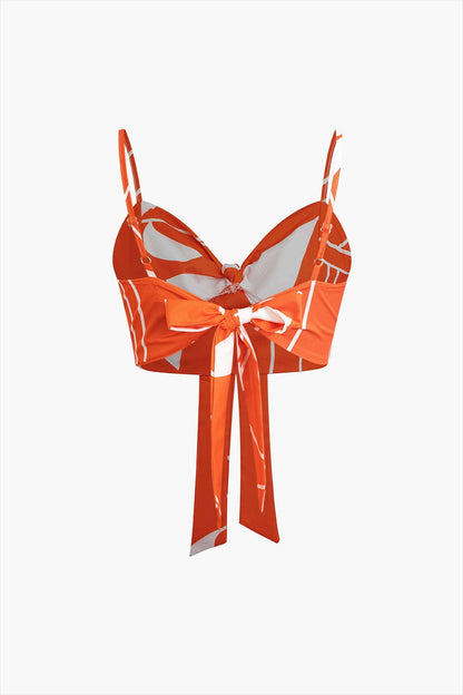 Ensemble Deux Pièces Top Nœud et Pantalon Bamboo