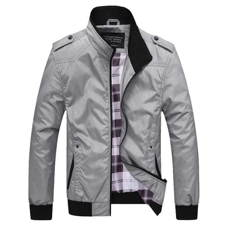 Veste Homme Élégant en Polyester Léger et Respirant
