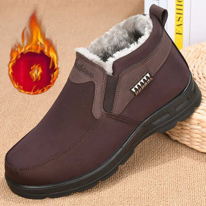 Bottes Hiver Homme Chauffantes avec Doublure Polaire